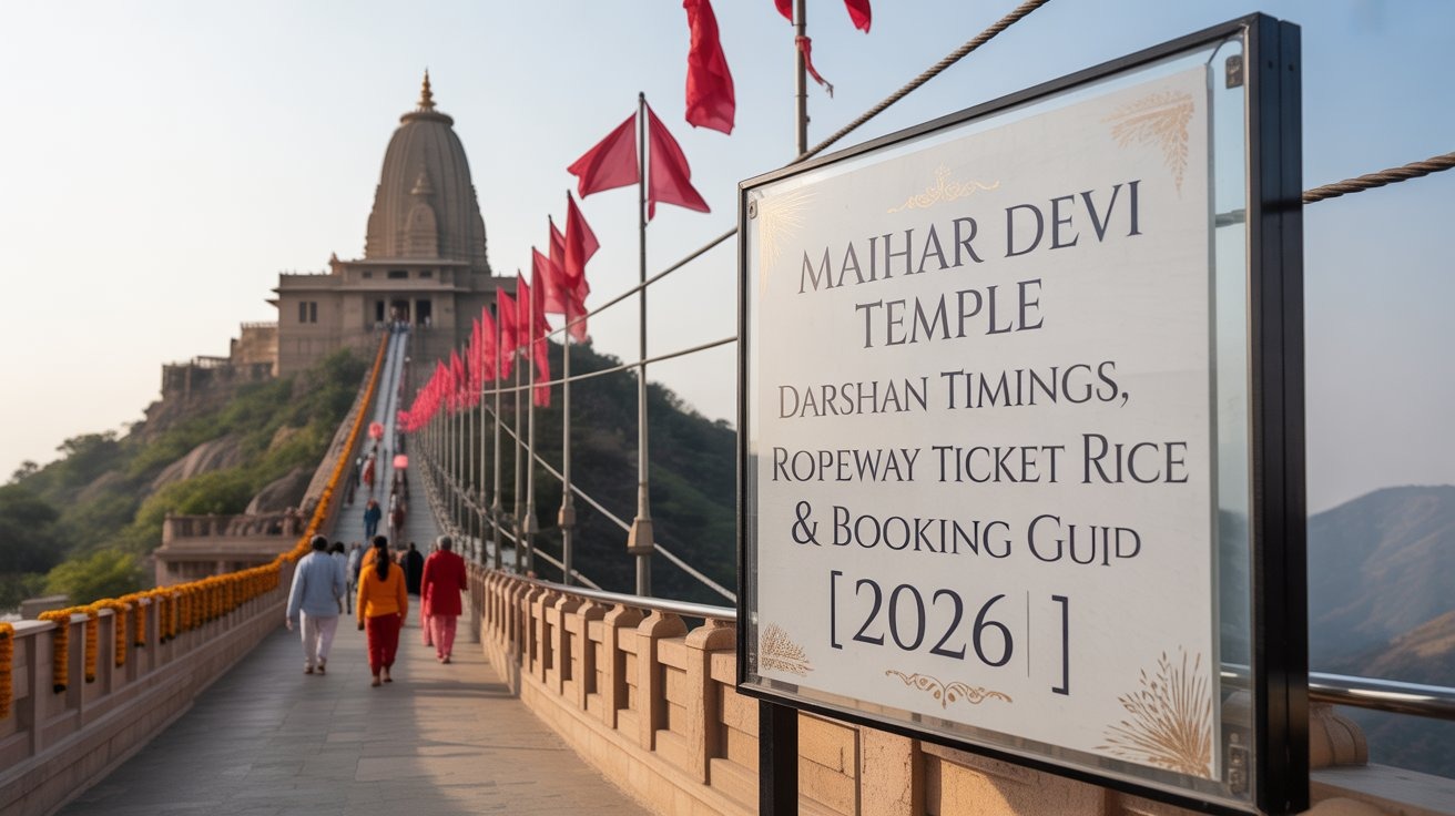 Maihar Devi Temple Darshan Timings, Ropeway Ticket Price & Booking Guide 2026